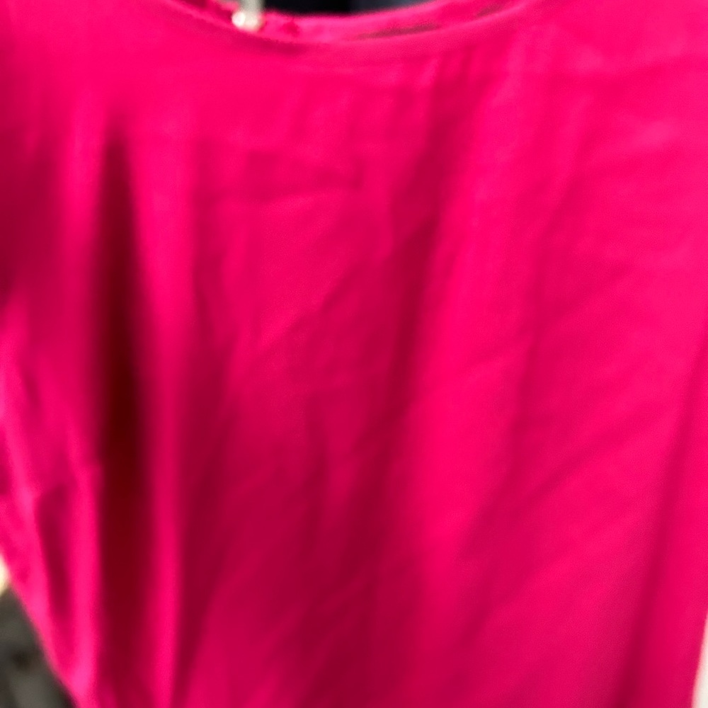 NWOT NEW YORK and COMPANY hot pink blouse.